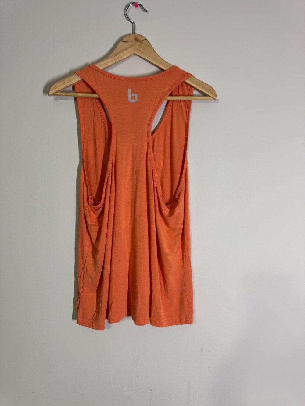 Burn Boot Camp "Positive Vibes RacerBack Women's Tank Top XL Orange - Picture 3 of 6